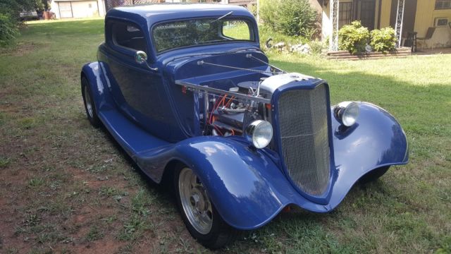 1933 Ford 3 window street rod custom - photo 3