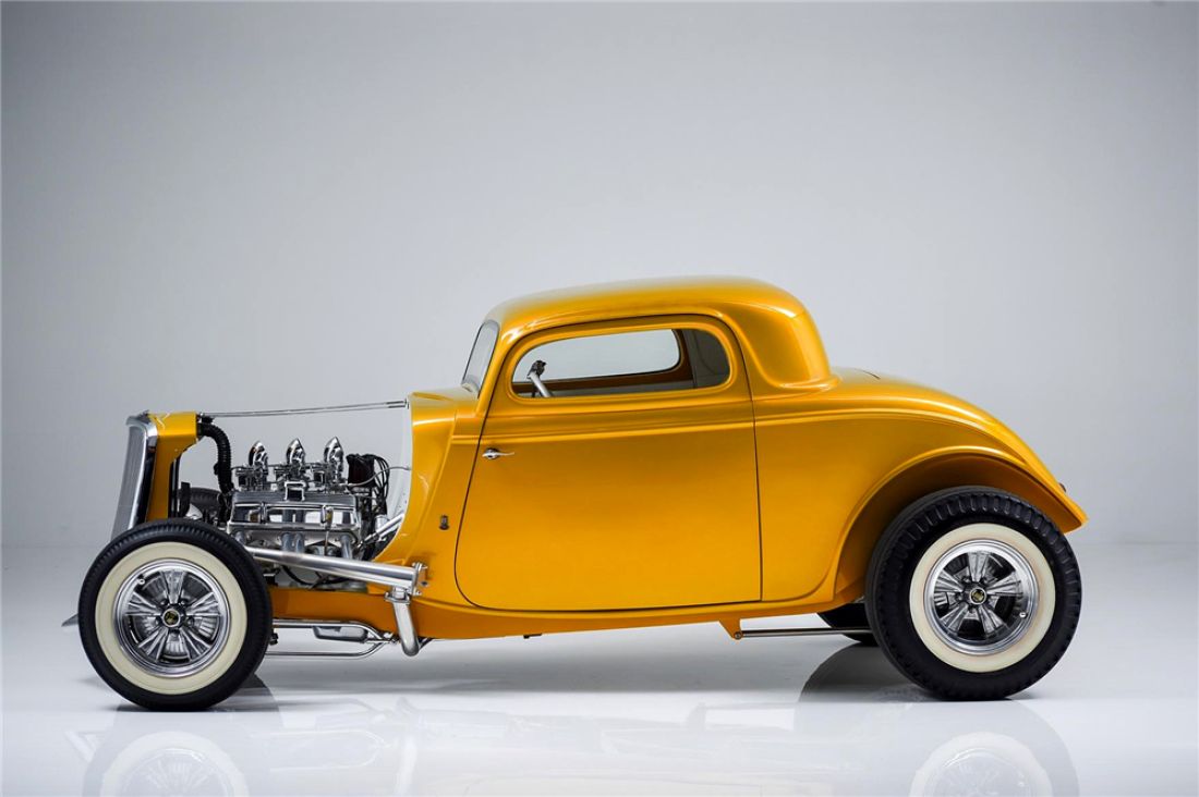 1933 Ford Coupe Rick Dore "Screamin Kat" Magazine show car 1933 Ford Other