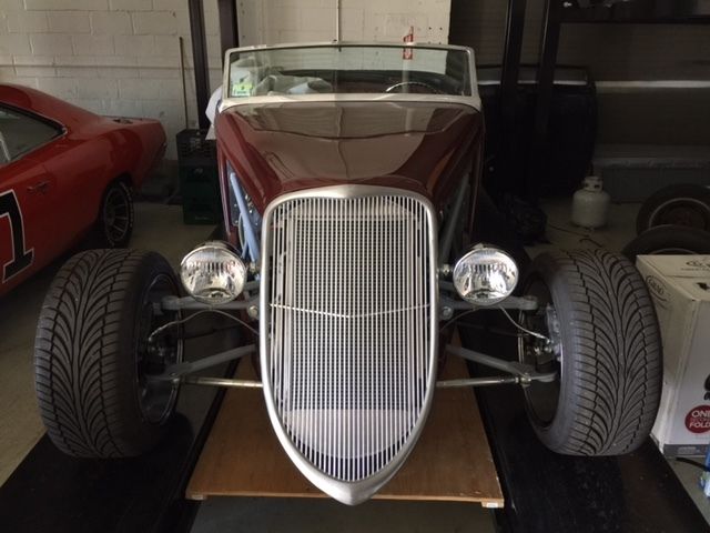 1933 Ford Factory Five Roadster Hardtop 306 V8 Tremec Traction-Lok AC Leather 1933 Ford Other