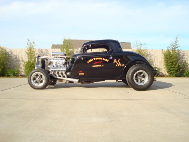 1933 FORD HEMI STREET ROD HOT ROD 1933 Ford Three window coupe