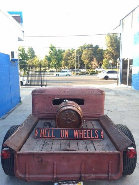 1933 Ford Model A - Rat rod Hot Rod Chopped Top - HELL ON WHEELS - MUST SEE 1933 Ford Model A