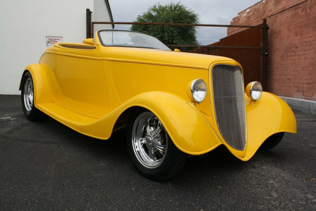 1933 Ford Roadster Pro Built Car 454 IRS IFS Hot Rod BIG BLOCK! 1933 Ford 40 Roadster