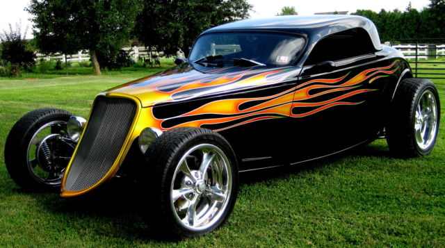 1933 Ford Speedstar Rats Glass Body,Custom Built Street Rod,502 V-8,Auto w/OD.AC 1933 Ford Speedstar Custom