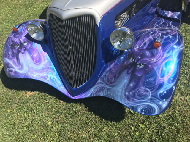 1933 Ford Vicky Tudor Fiberglass Street Rod 350 Chevy Small Block Auto Trans 1933 Ford Vicky Tudor
