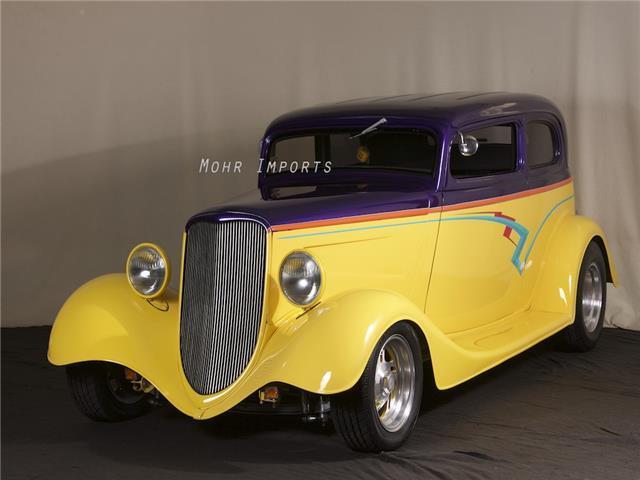 1933 Ford Victoria 20k Miles Corvette Yellow - Automatic 1933 Ford Other N/A