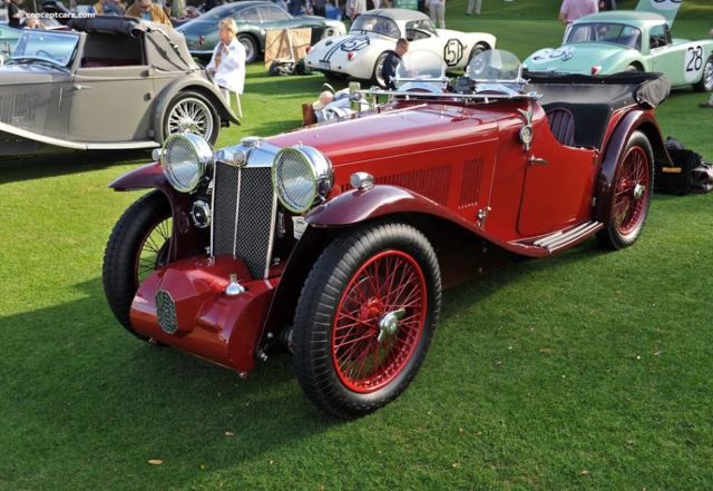 1933 MG MAGNA L-Type Tourer Duo Tone Paint
