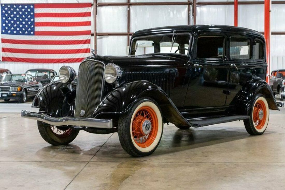 1933 Plymouth 4-Door Deluxe 62088 Miles Black Sedan 190ci Inline-6 Manual 1933 Plymouth 4-Door Deluxe