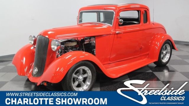 1933 Plymouth 5-Window Coupe Hardtop 350 V8 3 Speed Automatic Classic Vintage C 1933 Plymouth 5-Window Coupe --