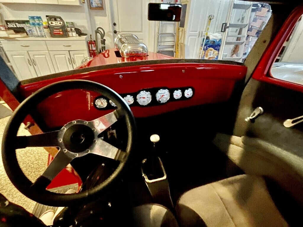 1933 Plymouth 5 Window Speedster Roadster Full Custom Frame-Off Build Restomod - photo 9