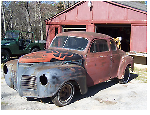 1933 Plymouth Coupe Hot Rod Project PRICE REDUCED $4500 1940 Plymouth Business Coupe