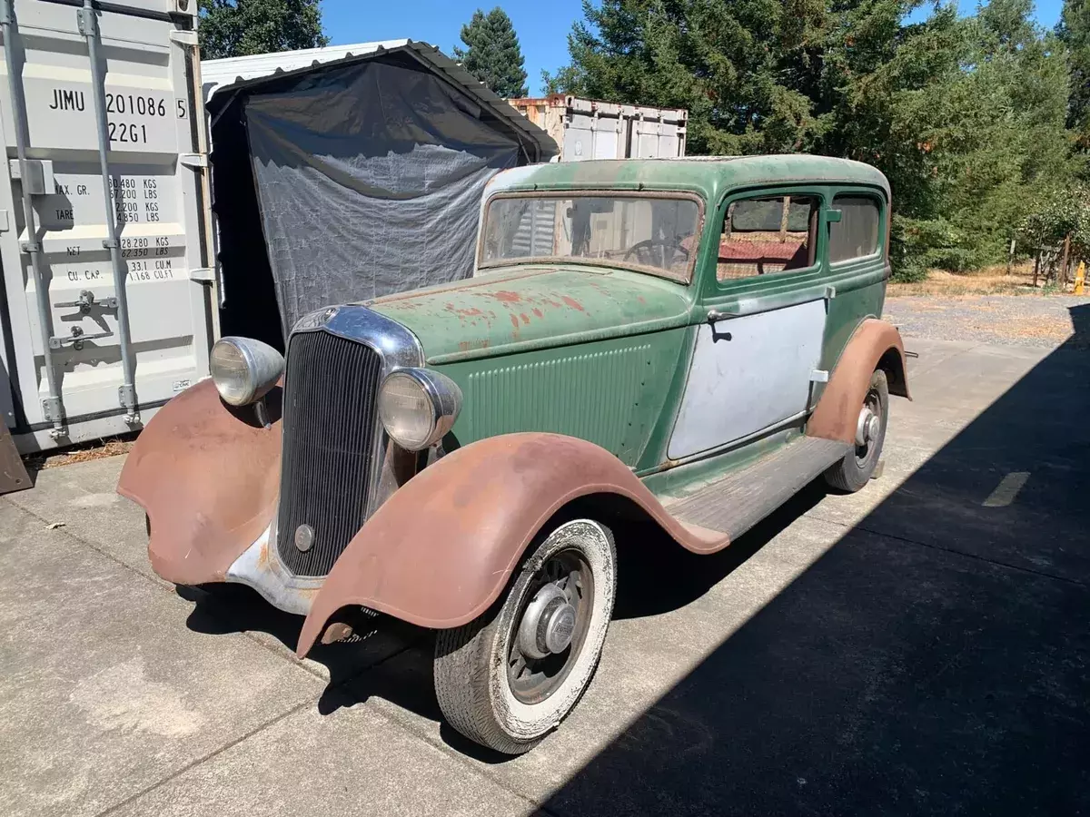 1933 Plymouth PD 2 Door Sedan Hot Rod Rat Rod Project 1933 Plymouth Other
