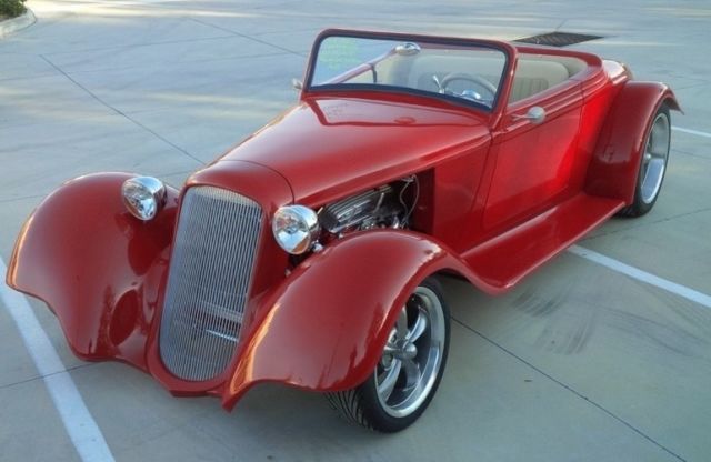 1933 Plymouth Roadster 1933 Plymouth Roadster NEW BUILD-JUST COMPLETED