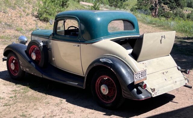 1933 Pontiac Model 601 two-tone green and beige - photo 3
