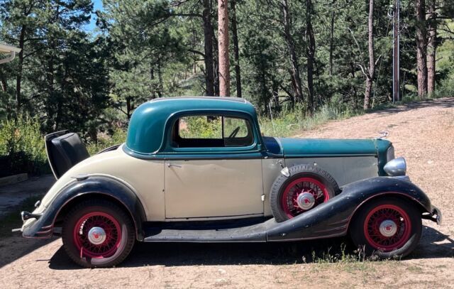 1933 Pontiac Model 601 two-tone green and beige - photo 5