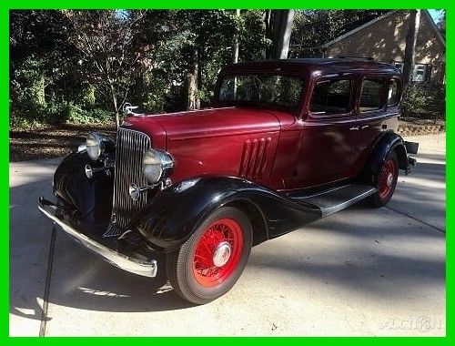 1933 Pontiac Series 602,All Original Equipment,Rebuilt Straight 8,Rebuilt 3-Spd 1933 Pontiac Series 602 Series 602 All Original Equipment Rust Free