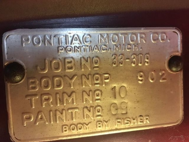 1933 Pontiac Series 602 Series 602 All Original Equipment Rust Free - photo 3