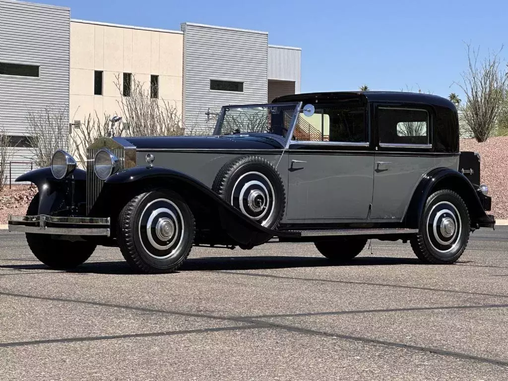 1933 Rolls-Royce Phantom II 37954 Miles Grey and Black Two-Tone Newport Town Ca 1933 Rolls-Royce Phantom II