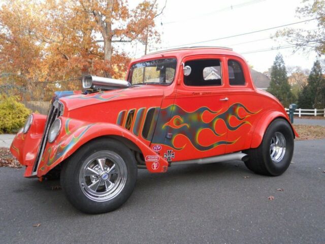 1933 Willys coupe, real ex-gasser from the 60's!steel body! 1933 Willys Model 77