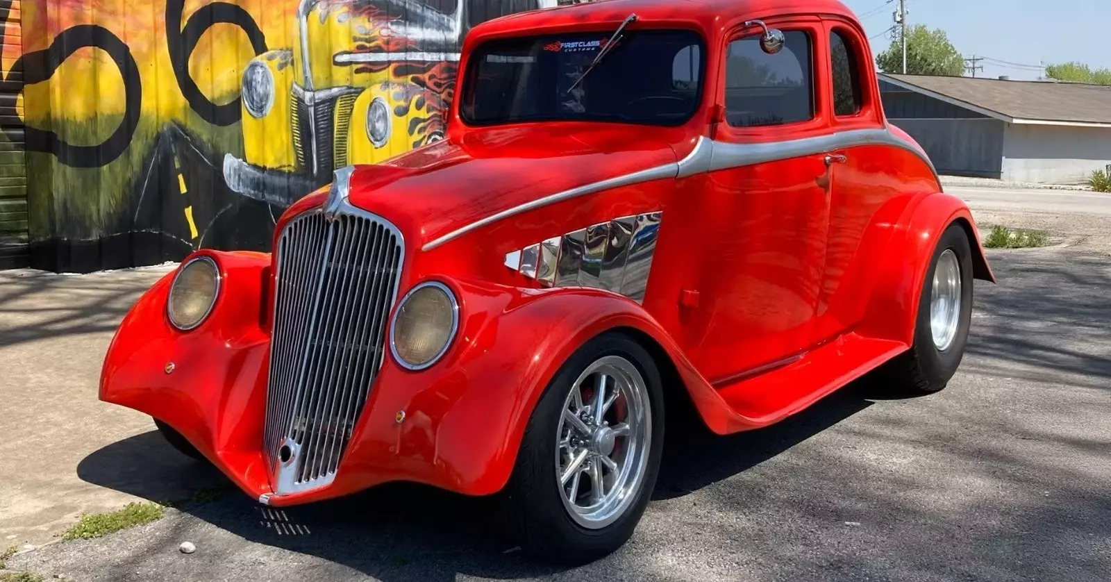 1933 Willys Custom Coupe 518 HP 5125 Miles Orange 2D Coupe 1933 Willys Custom Coupe 518 HP