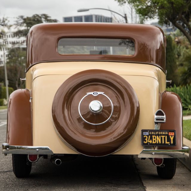 1934 Bentley 3 1/2 Litre Sedan - photo 2