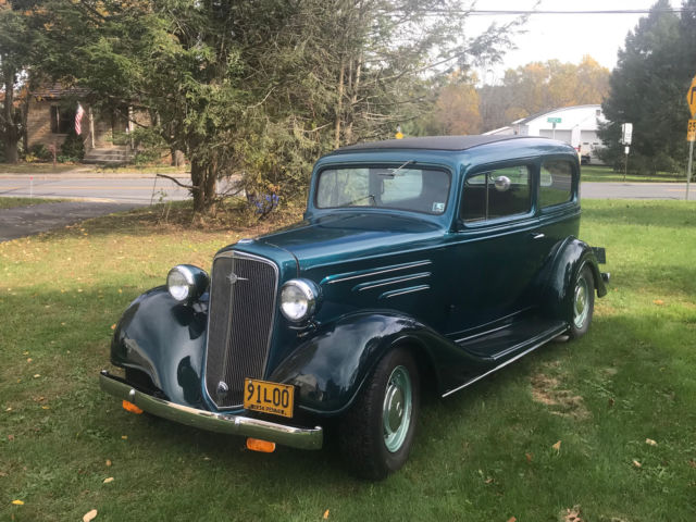 1934 CHEVROLET 2 DOOR MASTER SEDAN ALL STEEL STREET ROD 400/TH350 VINTAGE BUILD 1934 Chevrolet 2 DOOR MASTER SEDAN MASTER