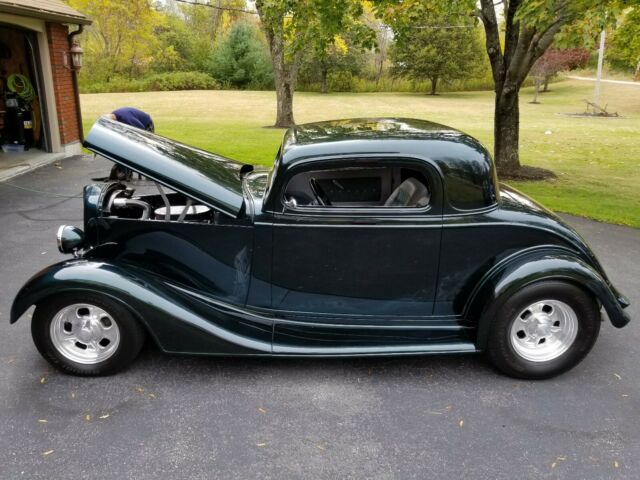 1934 Chevrolet 3 Window Coupe Chopped Street Rod - photo 13