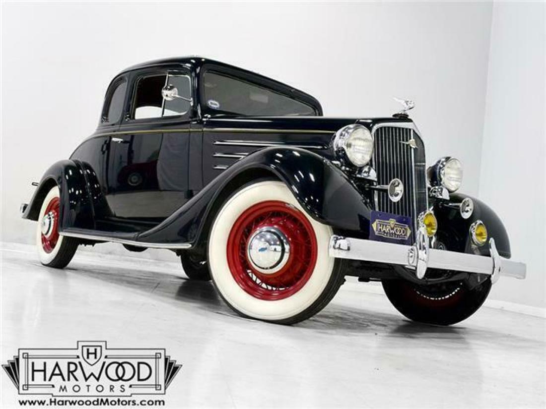 1934 Chevrolet Master 32659 Miles Black Coupe 207 cubic inch inline-6 Manual 1934 Chevrolet Other