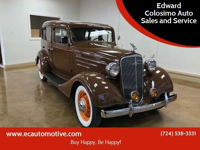 1934 Chevrolet Master Deluxe 54,738 Miles Brown Sedan I6 3.2L Manual 1934 Chevrolet Master Deluxe --
