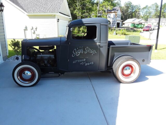 1934 Chevy db pickup hotrod ratrod not Ford shoptruck grey attention getter 1934 Chevrolet Other Pickups Minimal