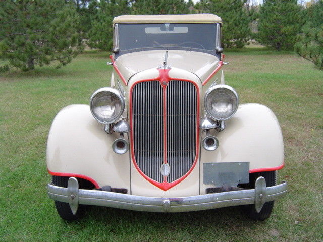 1934 Chrysler CA-Convertible Coupe Original - photo 3