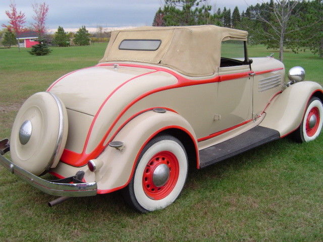 1934 Chrysler CA-Convertible Coupe Original - photo 6