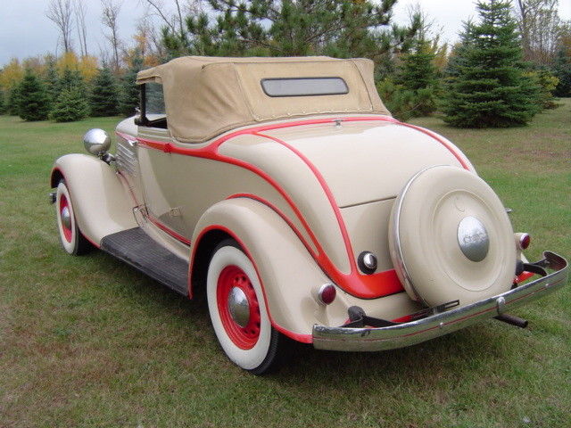 1934 Chrysler CA-Convertible Coupe Original - photo 8