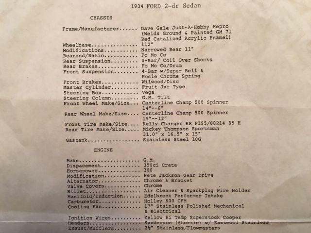 1934 Ford 2 Door sedan - photo 10