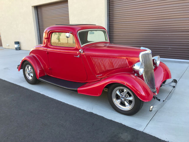1934 Ford 3 Window Coupe 1933 1932 Hot Rod Street Rod 32 33 34 1934 Ford 3 Window Coupe Deluxe