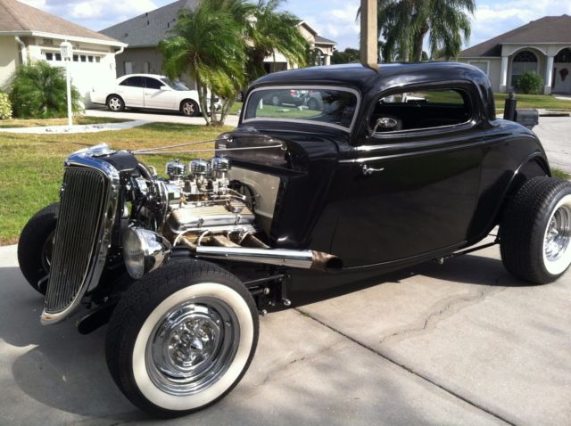 1934 Ford 3-Window Coupe B&C "Outlaw Body" ~NO RESERVE~ 1934 Ford Other Custom