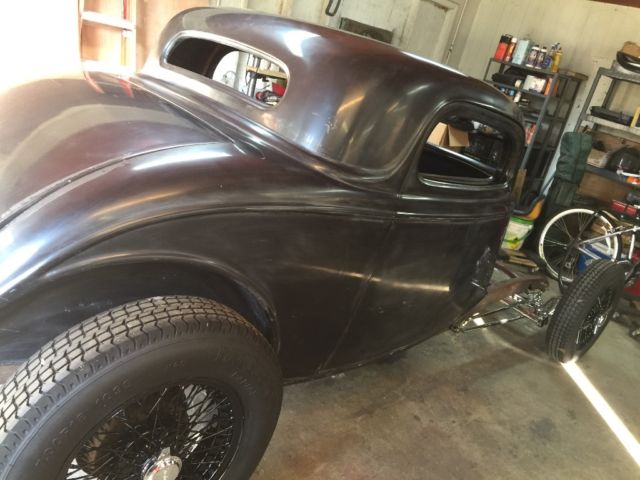 1934 Ford 3 Window Coupe Chopped Hot Rod Rat Rod Project 1934 Ford Other