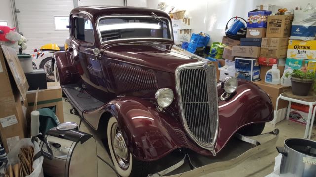1934 Ford 3 Window Coupe Hot Rod 1934 Ford Other Full Fendered