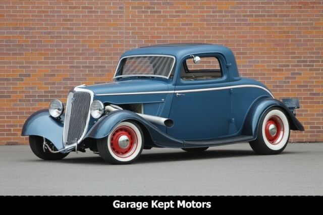 1934 Ford 3-Window Custom Coupe Blue Coupe 3.5L Ecoboost Twin Turbo V6 FI 819 Mi 1934 Ford Other Custom Coupe
