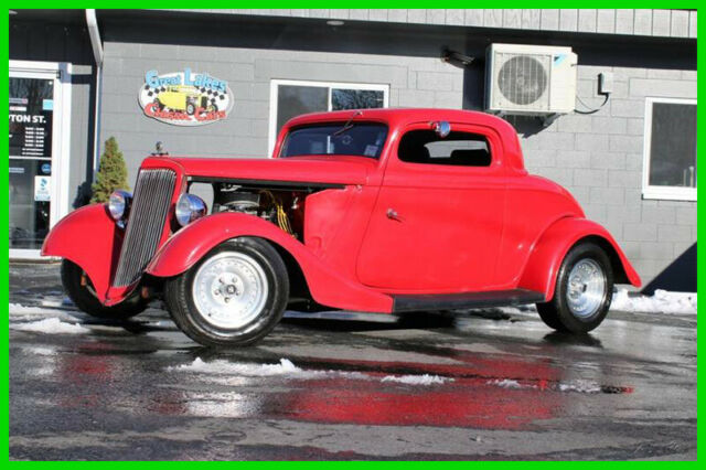 1934 Ford 3-Window Victoria Coupe Hot Rod Auto 350ci Look! 1934 Ford 40 Victoria Custom Hot Rod Like ZZ-Top Vicky