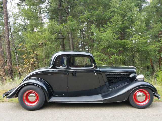 1934 FORD 5 WINDOW COUPE - REAL STEEL 1934 Ford 5 Window Coupe - Real Henry Ford Steel