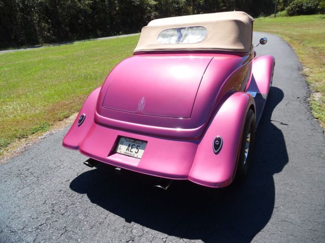 1934 Ford conv tan leather - photo 4