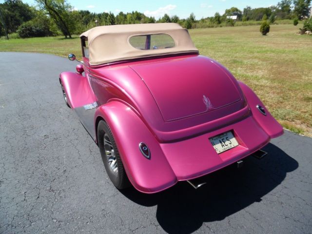 1934 Ford conv tan leather - photo 5