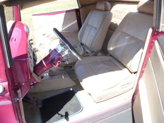 1934 Ford conv tan leather - photo 7