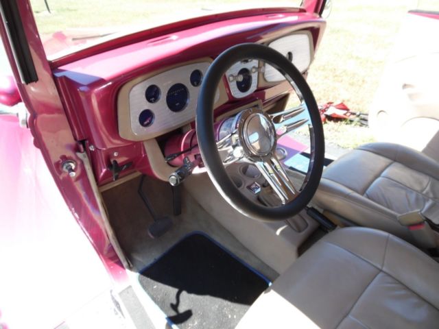 1934 Ford conv tan leather - photo 8