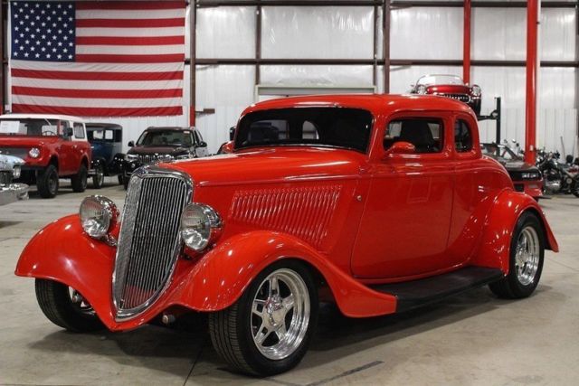 1934 Ford Coupe 15200 Miles Bright Red Coupe 350cid V8 Automatic 1934 Ford Other --