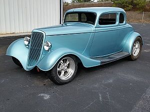 1934 Ford Coupe 2 Miles Blue 1934 Ford Other --