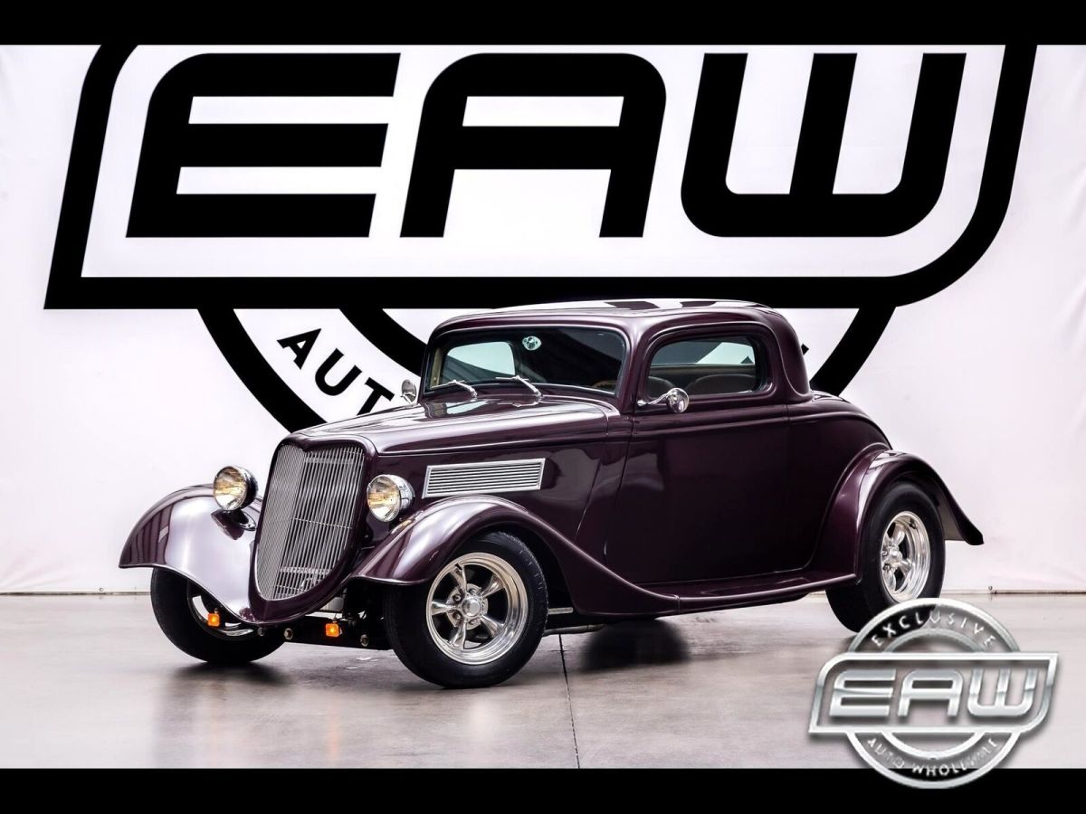 1934 Ford Coupe 3 Window Coupe 4853 Miles Purple Power Performance 350/383 Auto 1934 Ford Other 3 Window Coupe