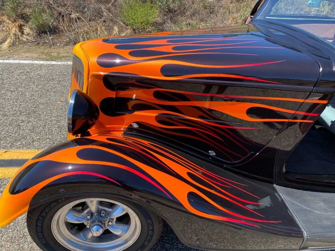 1934 Ford chop top coupe hotrod - photo 8