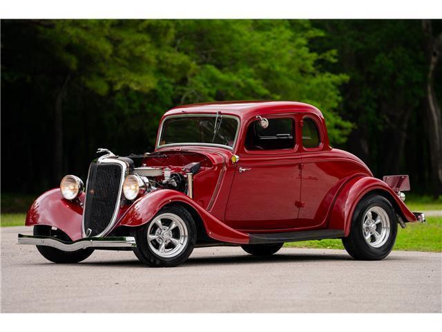1934 Ford Coupe 1934 Coupe, Steel Body, 350 V8, AC, Beautiful! - photo 11