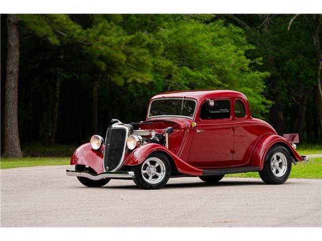 1934 Ford Coupe 1934 Coupe, Steel Body, 350 V8, AC, Beautiful! - photo 12